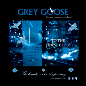 graphic art grey goose